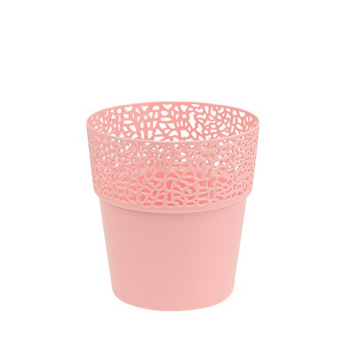 Floristik24 Plastiktopf Rosa Ø11,5cm H12,5cm 1St