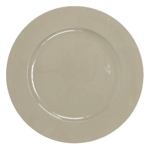Platzteller Ø33cm Platingrau