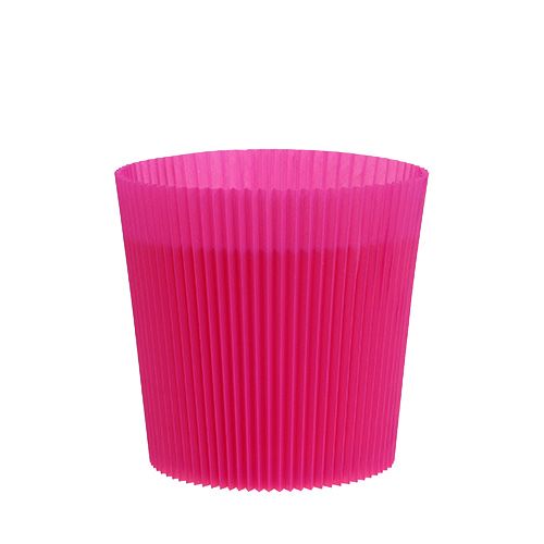Floristik24 Plisseemanschetten Cerise 10,5cm 100 St.