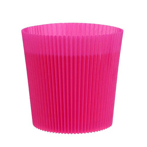 Artikel Plisseemanschetten Cerise 14,5cm 100 St.