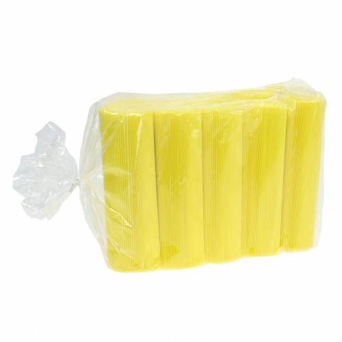 Artikel Plisseemanschetten gelb 14,5cm (100St.)