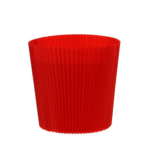 Floristik24 Plisseemanschetten Rot 12,5cm 100St.