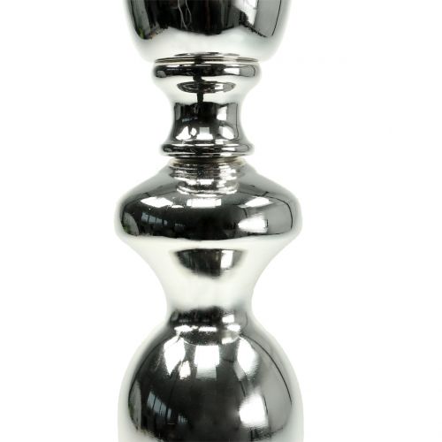Floristik24 Pokalvase Silber Ø15cm H75cm