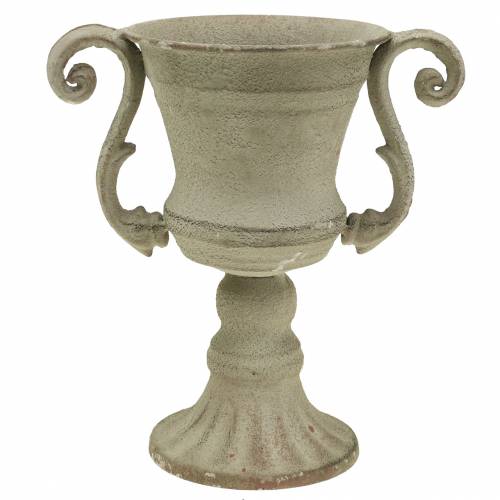 Artikel Pokal Schale Grau Ø11cm H19cm