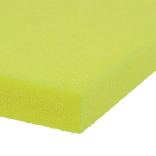 Floristik24 Steckschaum Designerplatte Grün 34,5cm × 34,5cm 3St