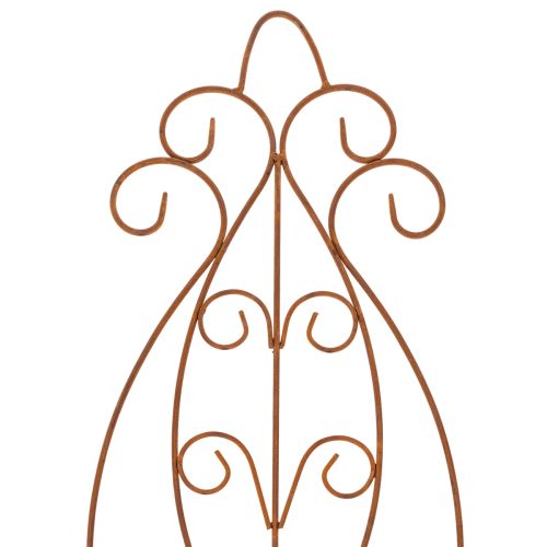 Artikel Rankgitter Garten Metall dekoratives Pflanzengitter Rankhilfe für Kletterpflanzen 93cm