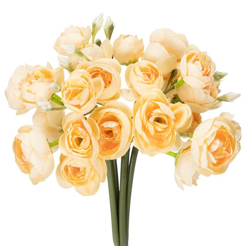 Ranunkelblütenzweig für dekorative Vasenarrangements 32cm 5St