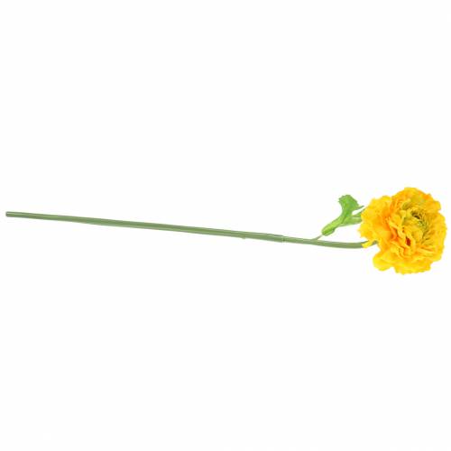 Floristik24 Ranunkel Gelb H45cm