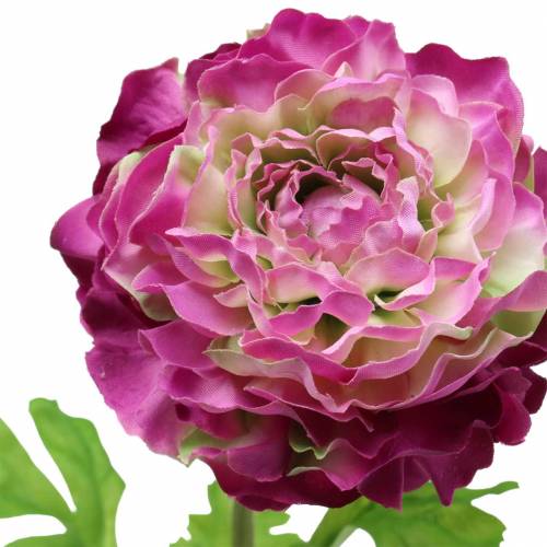 Ranunkel Violett künstlich 48cm