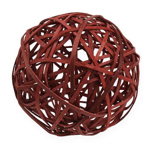 Floristik24 Deko Rattankugeln 3-farbig Ø8cm 8St