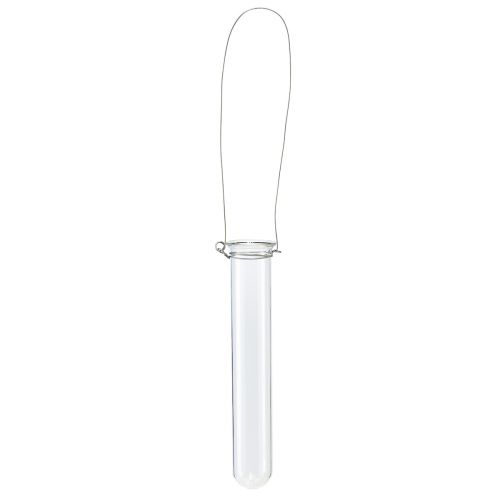 Reagenzglas Deko Glas zum Hängen Minivase Ø2,4cm H22,5cm