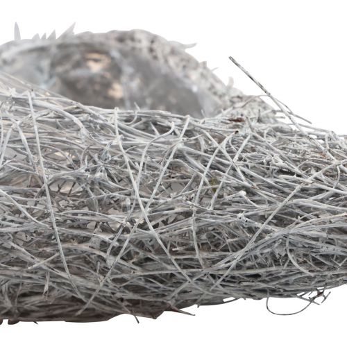 Artikel Rebenherz Pflanzherz Pflanzschale Weiß Natur 16×21×8cm