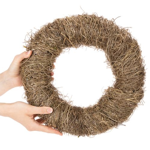 Kranz aus Weinreben 35 cm natur für kreative Dekoration | Floristik24.at