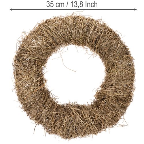 Kranz aus Weinreben 35 cm natur für kreative Dekoration | Floristik24.at