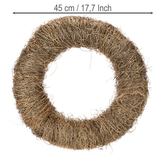 Rebenkranz aus Weinreben, rund, 45 cm, naturbelassen | Floristik24.at