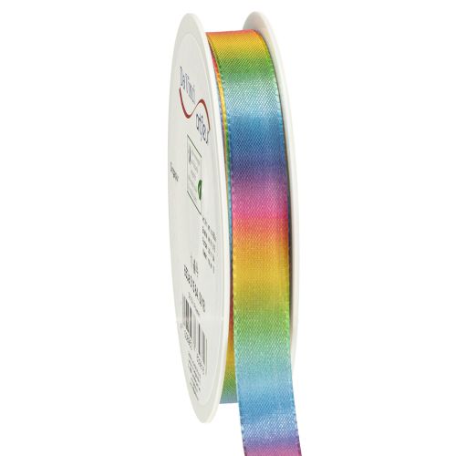 Regenbogen Band Dekoband Geschenkband 15mm 18m
