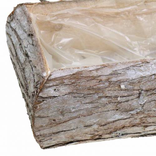 Floristik24 Pflanzkasten Holz Weiß gewaschen 45×19cm H10cm