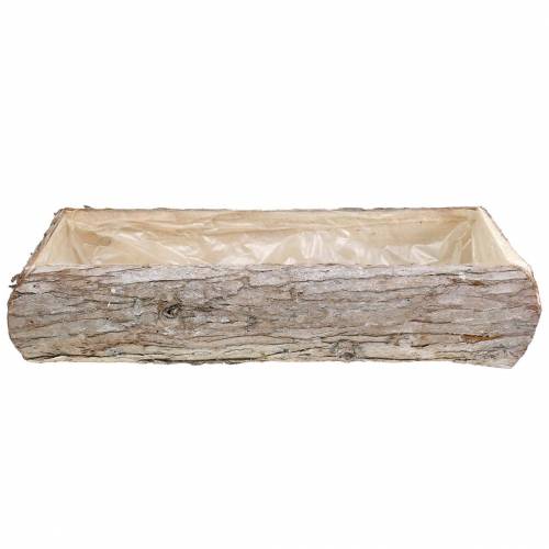 Floristik24 Pflanzkasten Holz Weiß gewaschen 45×19cm H10cm