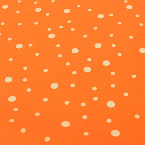 Floristik24 Rondella-Manschette Orange Ø48cm 50St