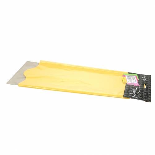 Floristik24 Rondella Manschette Gelb Ø50cm 50St Topfmanschette