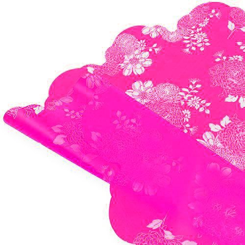 Floristik24 Rondella-Manschetten Ø58cm Pink 50St