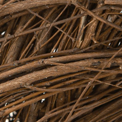 Artikel Rustikaler Kranz Ulme Natur Deko Kranz aus Zweigen Ø30cm
