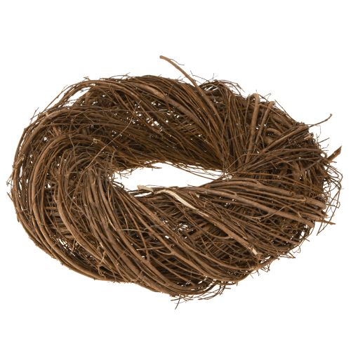 Artikel Rustikaler Kranz Ulme Natur Deko Kranz aus Zweigen Ø30cm