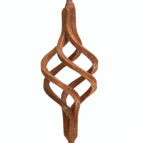 Floristik24 S Haken Metall Rost Deko Metallhaken Edelrost Antik 34cm