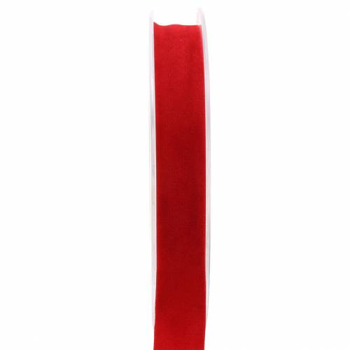 Samtband Rot 15mm 7m