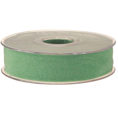 Artikel Samtband Grün Geschenkband Samt Grünes Band 25mm 7m