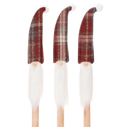 Weihnachtswichtel Deko-Stecker 58 cm mit Filzmütze Rot-Weiß 6 Stück Innenbereich bestellen | Floristik24.at
