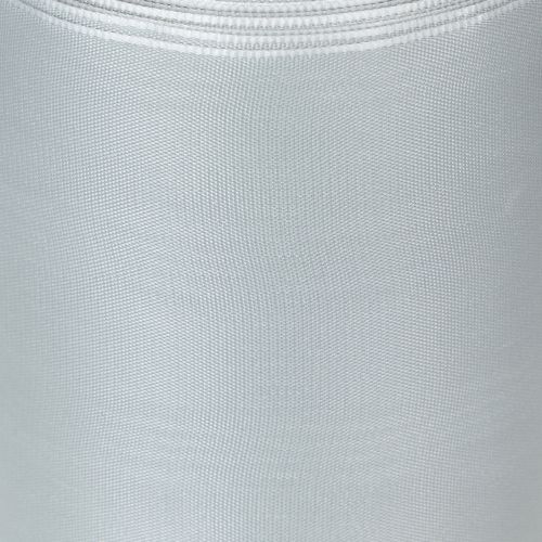 Satin Kranzband Silber 100mm x 25m für Trauer- und Gedenkkränze | Floristik24.at