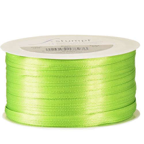 Artikel Satinband Geschenkband Hellgrün Doppelsatin 3mm 50m
