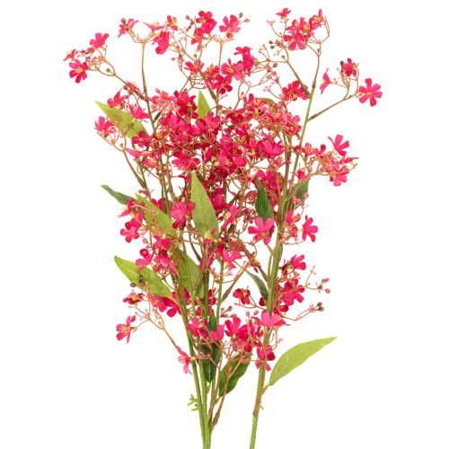 Künstlicher Blütenzweig Oncidium Orchidee 112cm Pink 3er Set | Floristik24.at