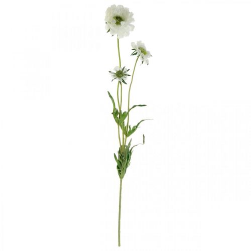 Artikel Skabiose Kunstblume Weiß Gartenblume H64cm Bund mit 3St