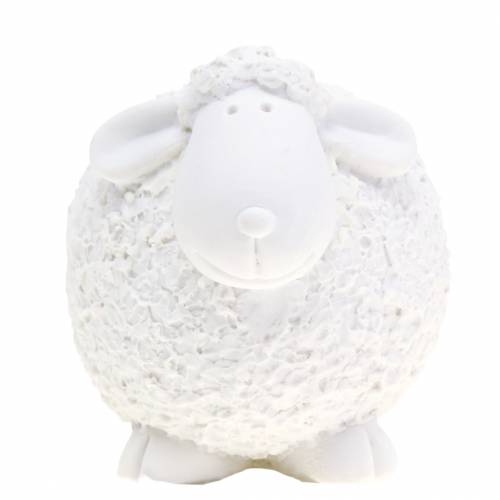 Floristik24 Osterdeko Schaf Weiß H7cm 4St