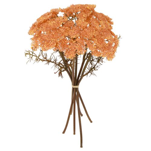 Schafgarbe Kunstblumen Achillea künstlich Orange 30cm 6 St