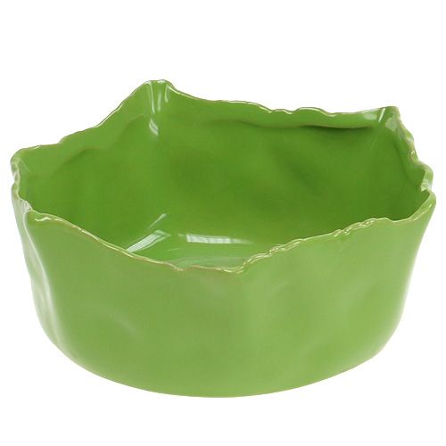 Schale Keramik Grün Ø17cm H7cm | Floristik24.at