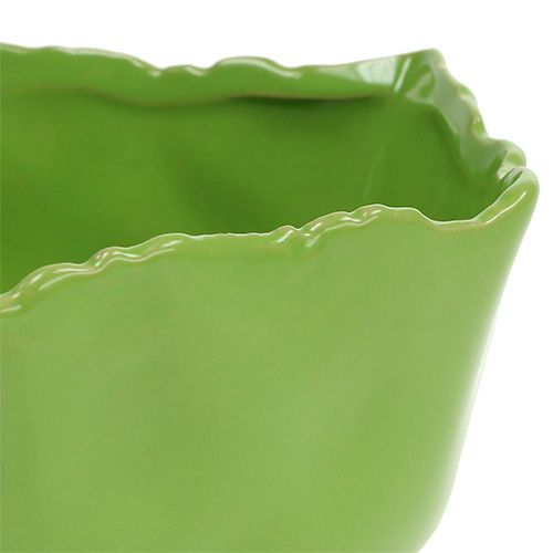 Schale Keramik Grün Ø17cm H7cm | Floristik24.at