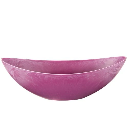 Schale aus Plastik in Pink 39cm x 13cm H13cm für Dekoration | Floristik24.at