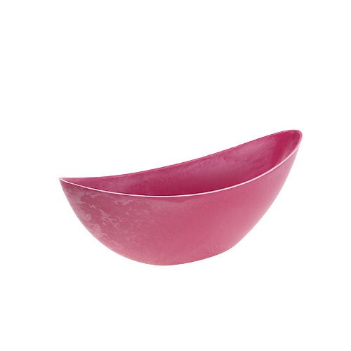 Floristik24 Schale Plastik Pink 39cm x 13cm H13cm, 1St