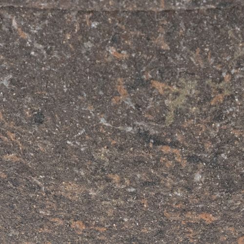 Runde Pflanzenschale mit Sockel 18 cm Metall Braun Anthrazit | Floristik24.at
