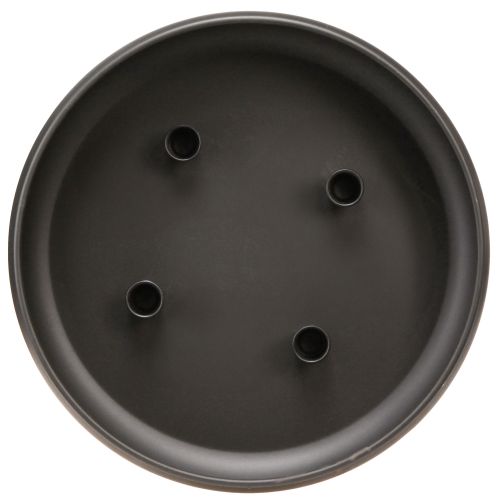 Artikel Schale mit Kerzenhalter Magnet Schwarz Ø33cm H7,5cm