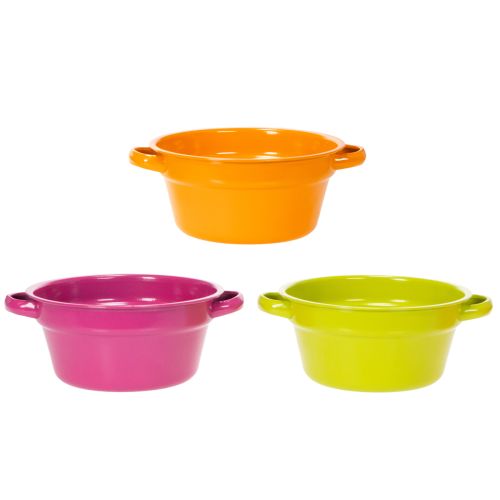 Artikel Pflanzschale Metall Sommerdekoration im Wohbereich 23cm 3St