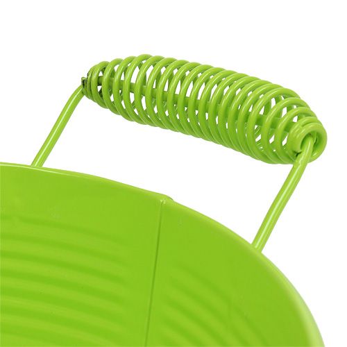 Floristik24 Schale rund Apfelgrün Ø22cm H9,5cm