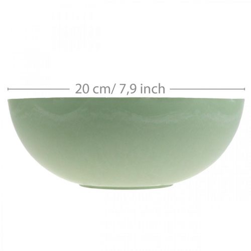 Artikel Deko-Schale Grün Pastell Kunststoff Tischdeko Frühling Ø20cm