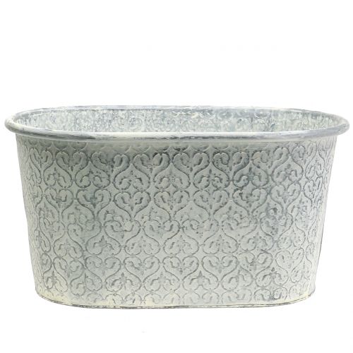 Artikel Pflanzgefäß Zinkwanne Crème 36cm
