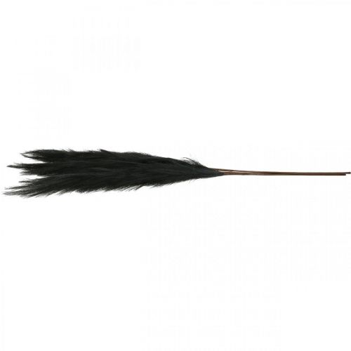 Floristik24 Federgras Schwarz Chinaschilf Künstliche Trockengräser 100cm 3St