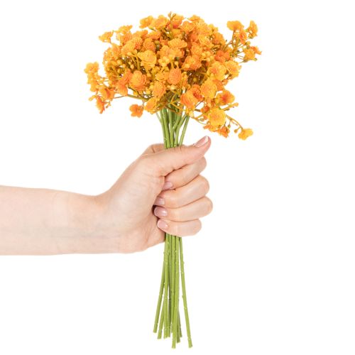Artikel Künstliches Schleierkraut Orange 30cm 10er-Set für Wohn- und Tischdekoration