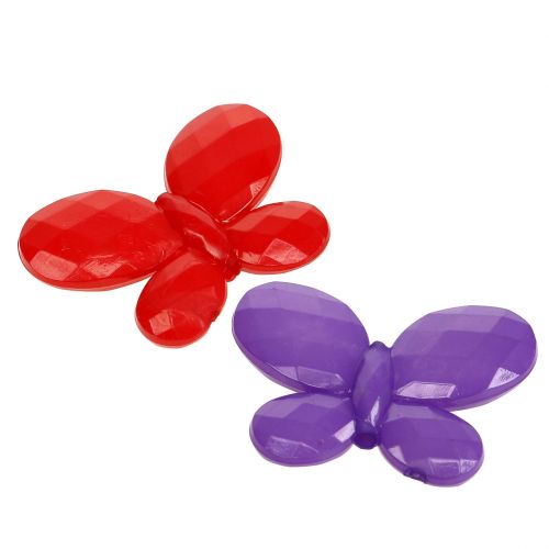 Floristik24 Schmetterling 3cm x 2,3cm zum Streuen 200g sortiert